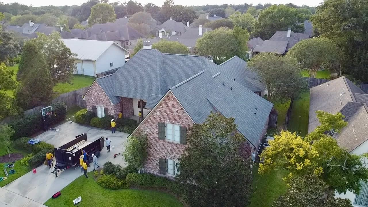 Storm Damage Restoration service by Advanced Exteriors in Baton Rouge LA